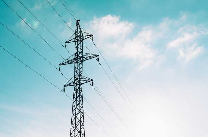 Un traliccio per il trasporto dell'energia